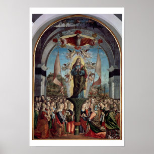 Póster Glorificación de Santa Ursula y sus Compañeros