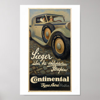 Póster glorioso ANUNCIO PUBLICITARIO ALEMÁN EN COLOR c193