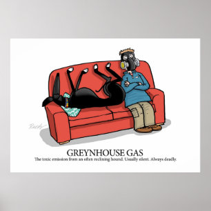 Póster Glosario Greyhound Greynhouse Gas
