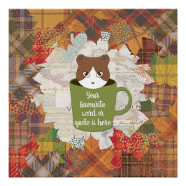 Poster Glosófico de caída rota