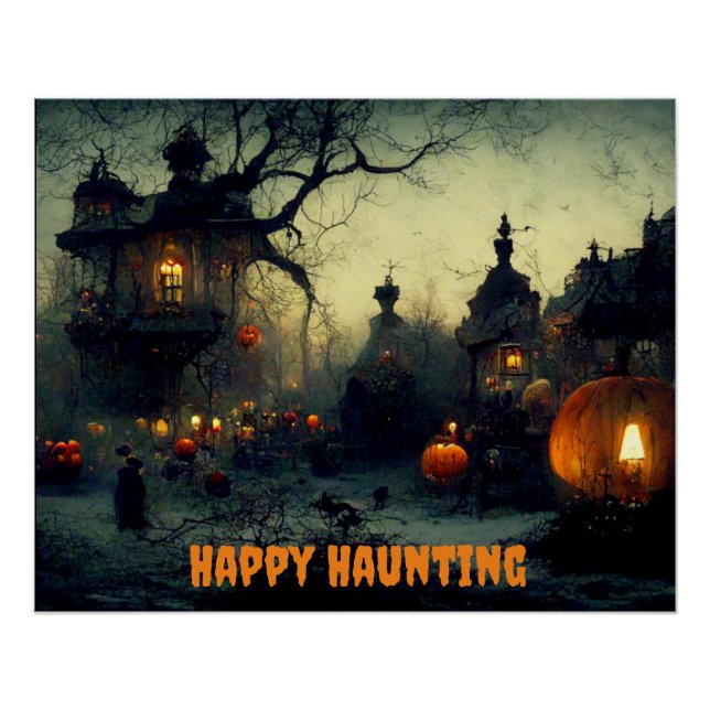 Poster Glossy de Halloween (Anverso)