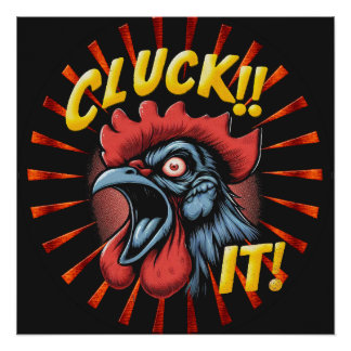 Poster Glossy De Pollo