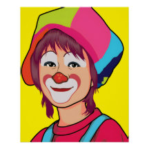 Poster Glossy payaso