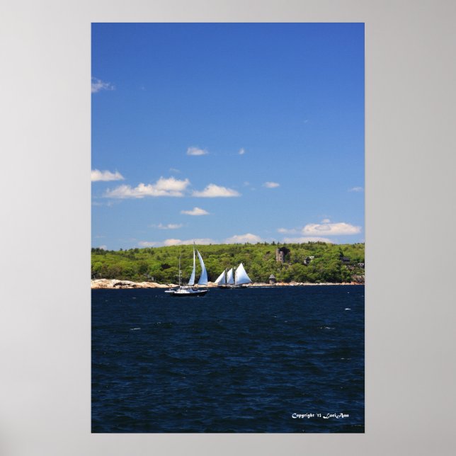 Póster Gloucester Sailboat 3 (Frente)