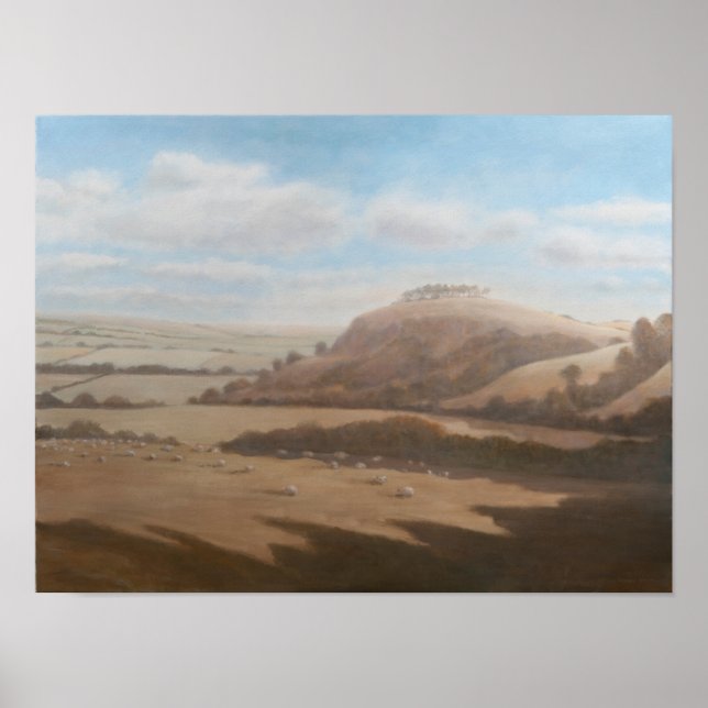 Póster Gloucestershire landscape 2012 (Frente)