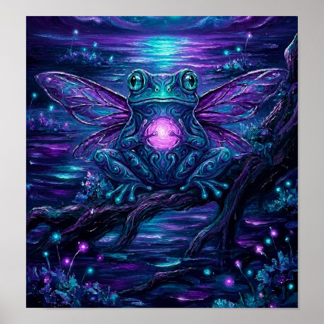 Póster GlowFrogFantasy (Frente)