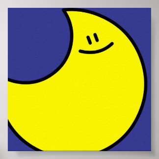 Póster Glowing Moon Print
