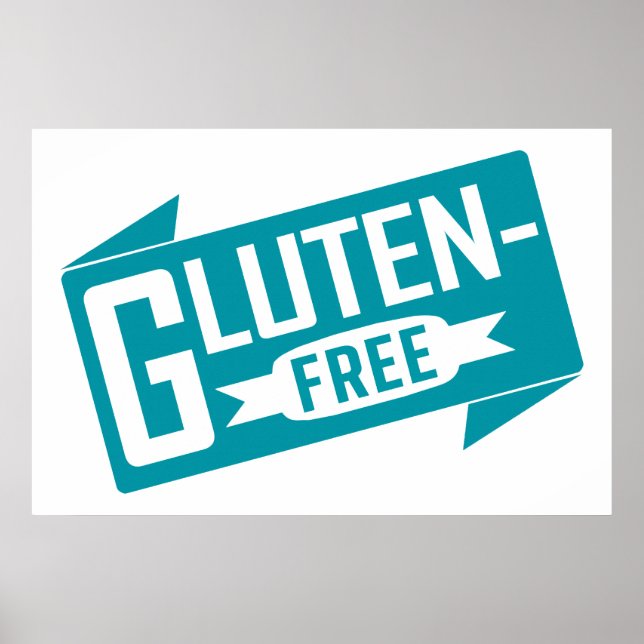 Póster Gluten Free (Frente)