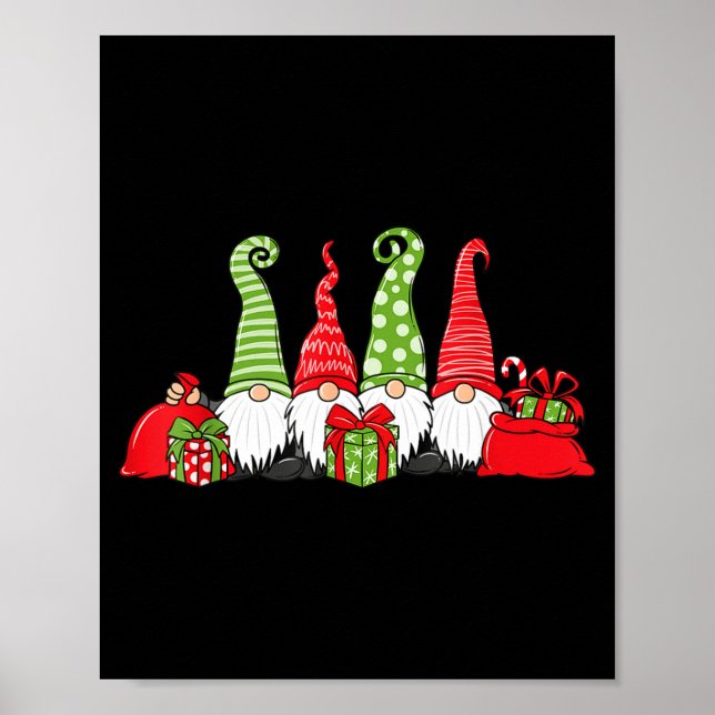 Póster Gnome Christmas  (Frente)