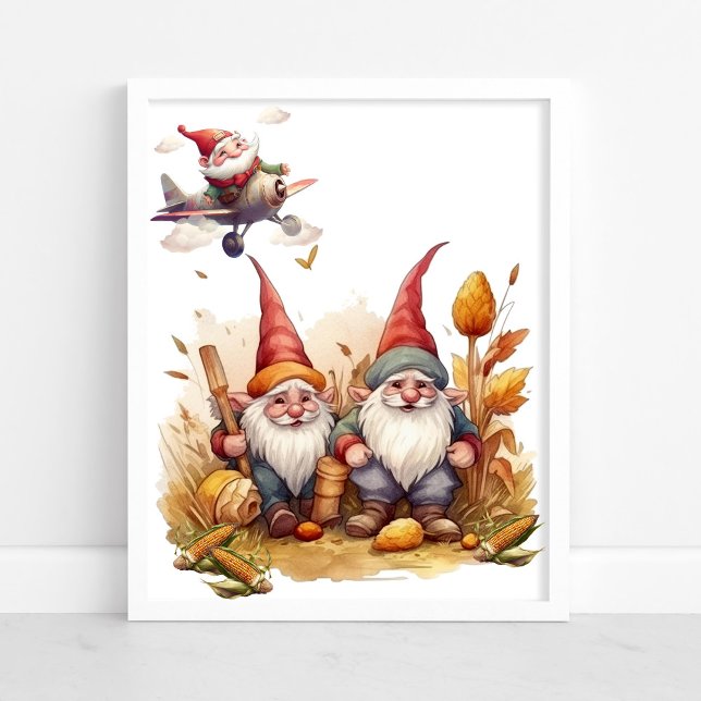 Póster Gnome Cuto En El Poster De La Granja (Subido por el creador)