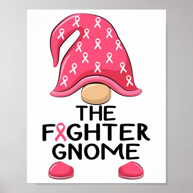 Póster Gnome del combatiente - Costo de ganancia de conci (Frente)