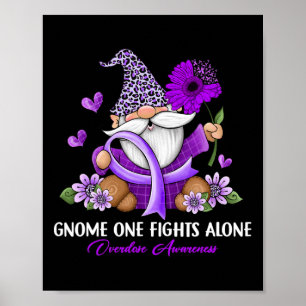 Póster Gnome del girasol uno lucha solo contra la sobredo