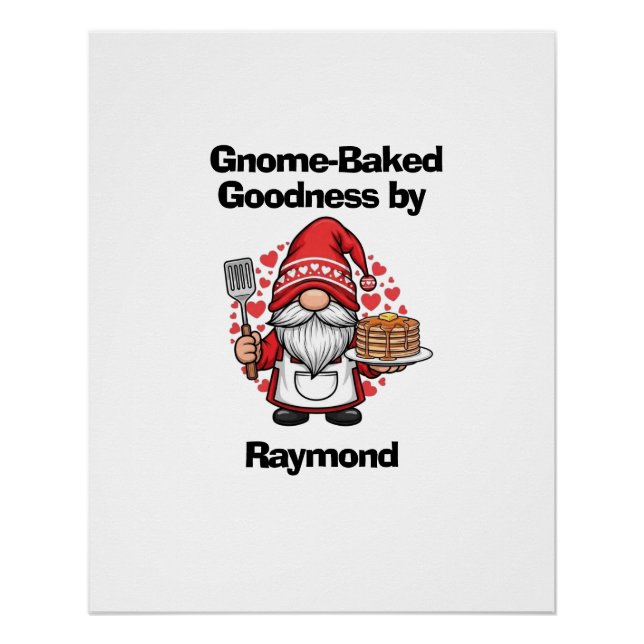 Póster Gnome en el diseño del hogar (Anverso)