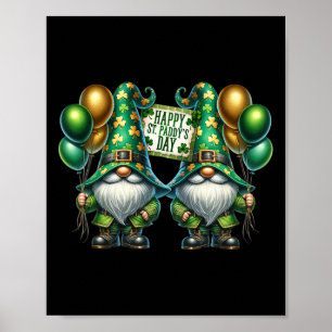 Póster Gnome Feliz Día De Los Patrocinadores Para Mujeres