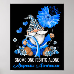 Póster Gnome One lucha sola contra la Alopecia de la Cint