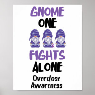 Póster Gnome One lucha solo con sobredosis de la cinta pú