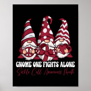 Póster Gnome One lucha solo contra la anemia falciforme