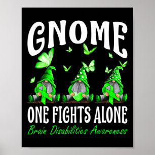 Póster Gnome One lucha solo contra los avisos de discapac