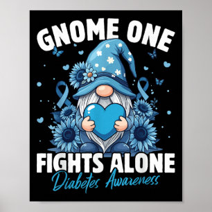 Póster Gnome One solo lucha contra la toma de conciencia 