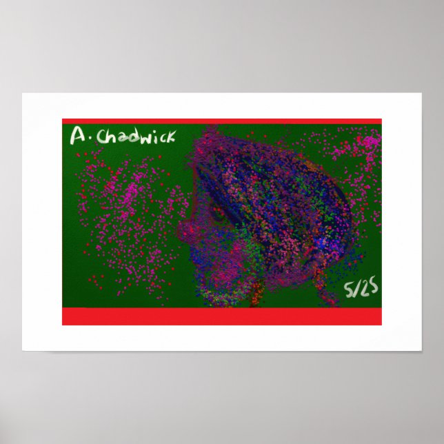 Póster Gnome Quilted Pattern Poster (Frente)