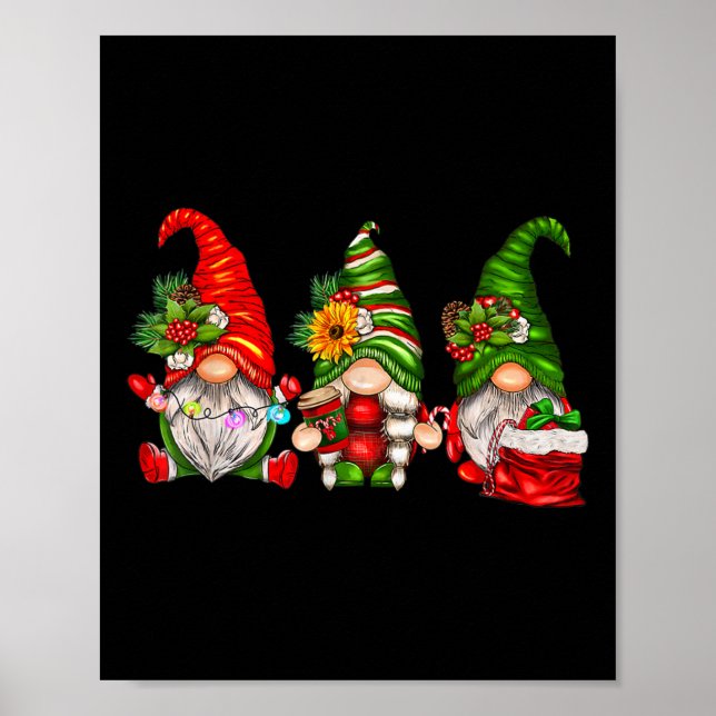 Póster Gnomes de Navidades de Cute (Frente)