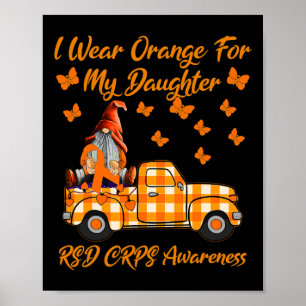 Póster Gnomes Que Llevo Naranja Para Mi Hija Rsd Crps Awa