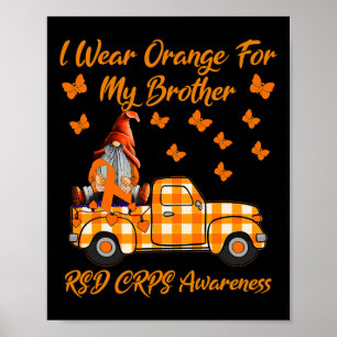 Póster Gnomes Que Uso Naranja Para Mi Hermano Rsd Crps Co