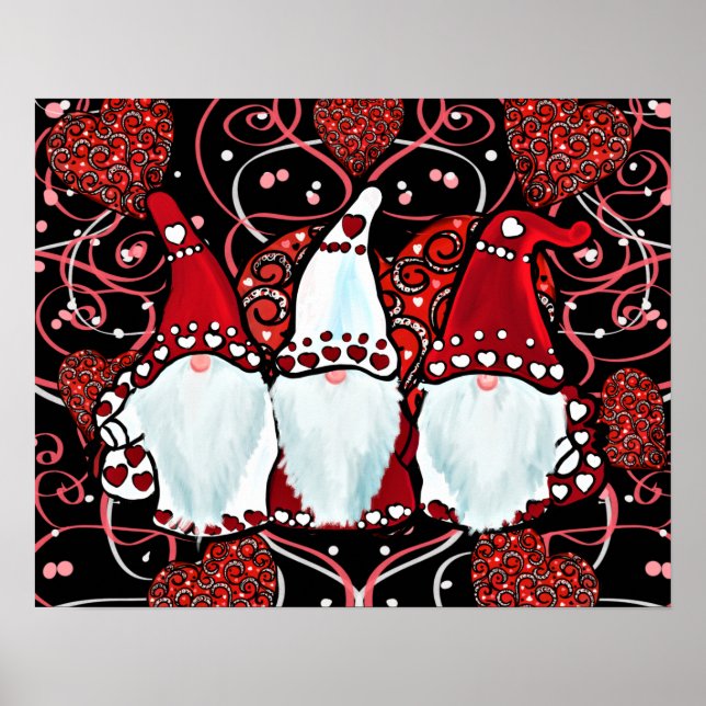 PÓSTER GNOMOS DE SAN VALENTÍN   (Frente)