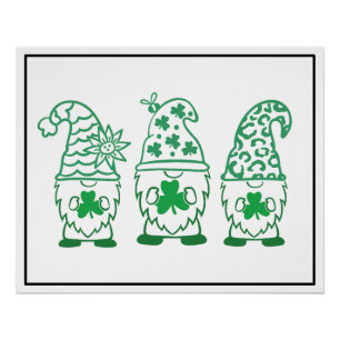 Póster Gnomos del Día de San Patricio-67845
