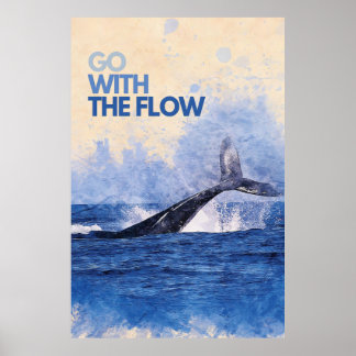 Póster Go with the flow C
