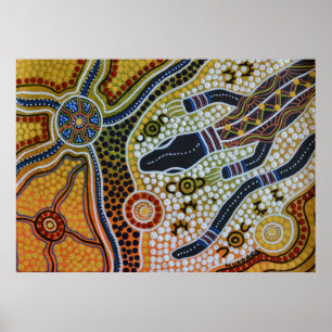 Póster goanna Dreaming Poster