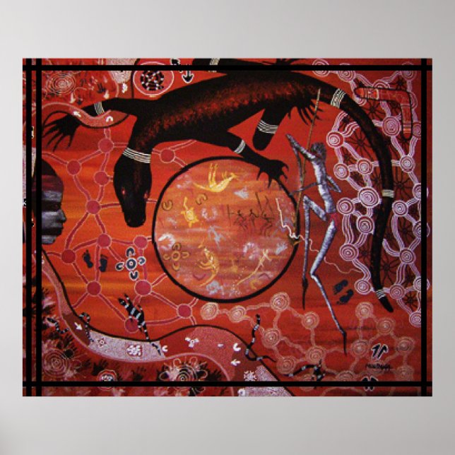 Póster Goanna Dreaming Poster (Frente)