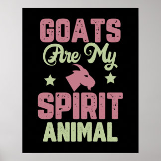 Póster Goat design