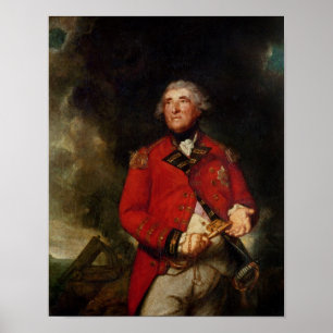 Póster Gobernador de Lord Heathfield, Gibraltar