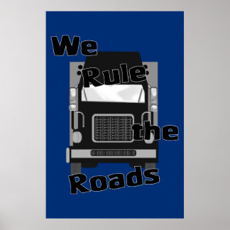Póster Gobernamos las carreteras (Semi)