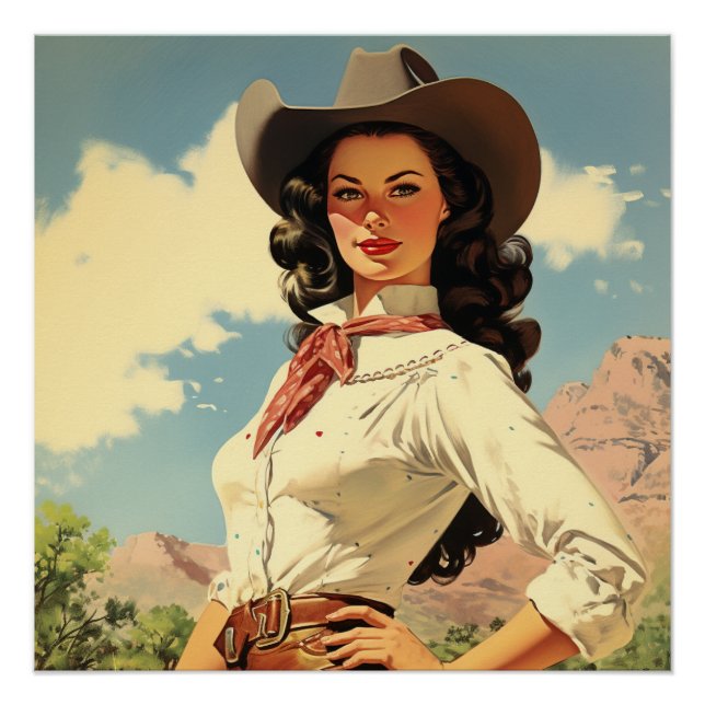 Póster Gobernando a la intemperie: Wild West Whispers (Anverso)
