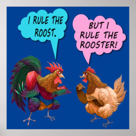 Póster Gobiernan el poster de los cargos