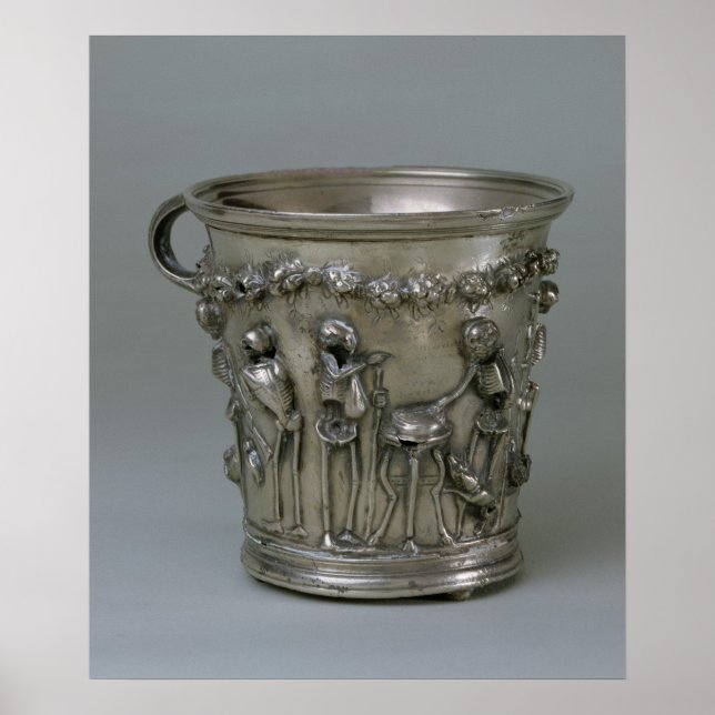 Póster Goblet embossed with skeletons (Frente)
