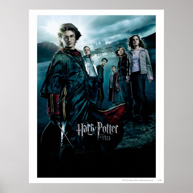 Póster Goblet of Fire - francés 4 (Frente)