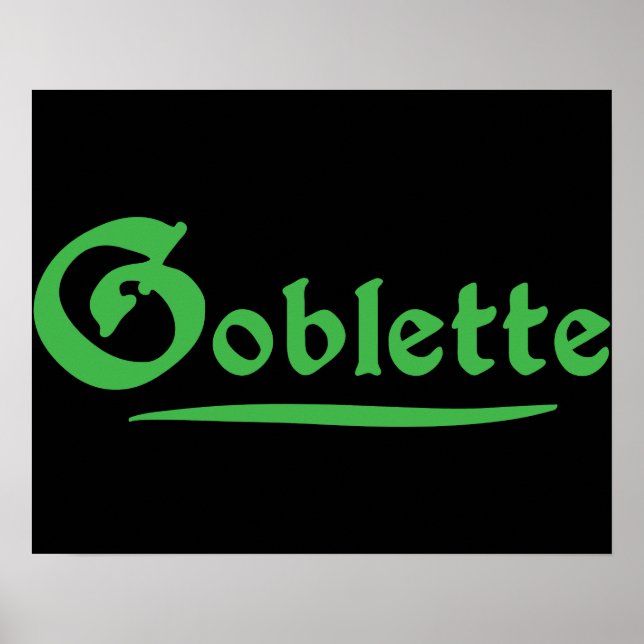 Póster Goblette (Frente)