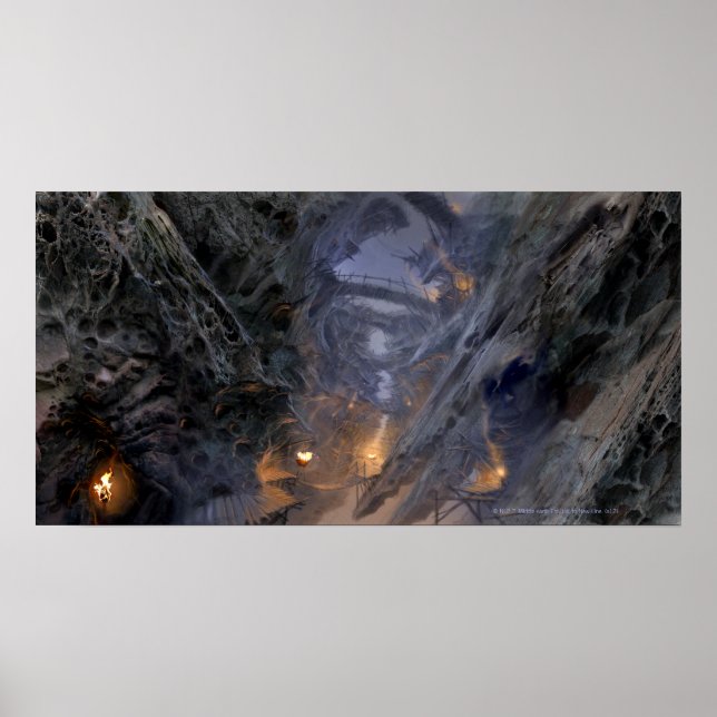 Póster Goblin Town Concept - Puentes (Frente)