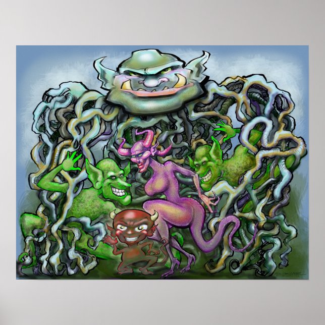 Póster Goblins (Frente)