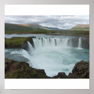 Póster Godafoss Islandia
