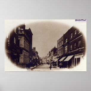 Póster Godalming High Street, Surrey, c.1900