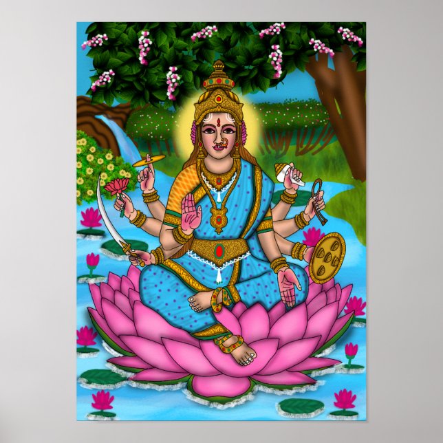 Póster Goddess Lakshmi  (Frente)