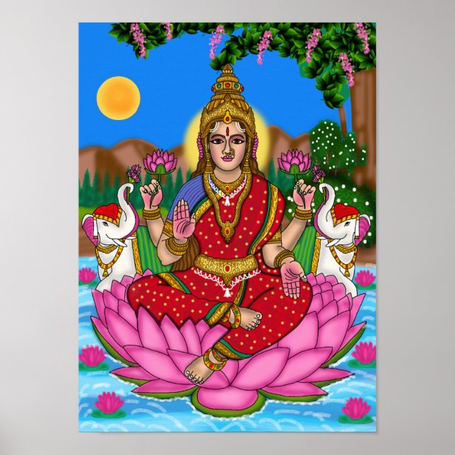 Póster Goddess Lakshmi Poster (Frente)