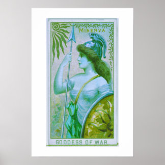 Póster Goddess of War, Minerva, Poster Print