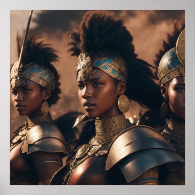 PÓSTER GODDESS WARRIOR (Frente)