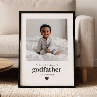 Póster Godfather Photo Keepsake