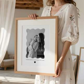 Póster Godmother Wavy Photo Keepsake Print